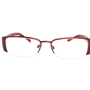 Escada VES 617SN Eyeglasses Frames Half rim Red Glasses 52-16-140 H20256